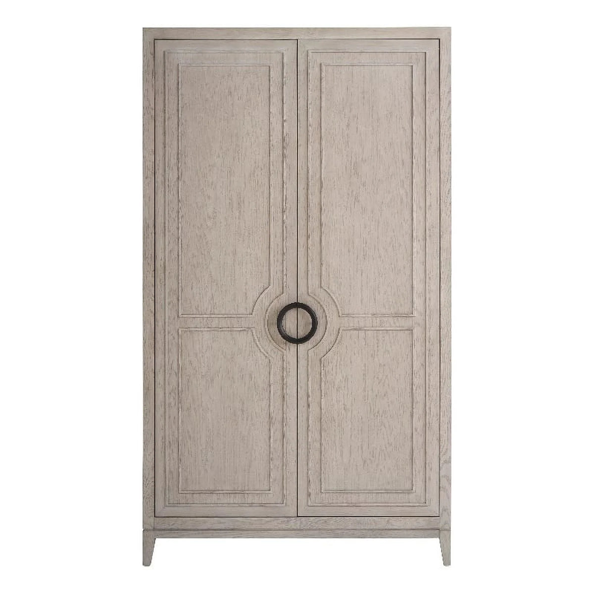 Gray Oak Wood Two Door Wardrobe T426120