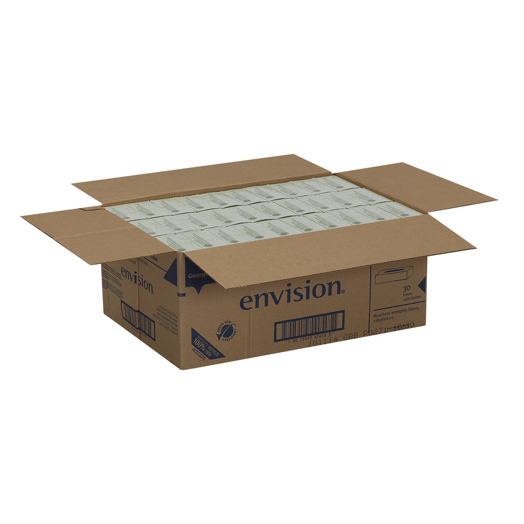 White 2-Ply Facial Tissue T104180