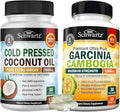 Garcinia Cambogia Supplement and MCT Coconut Oil Capsules W154