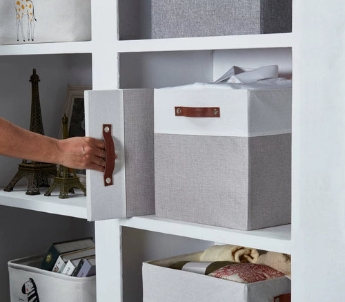 11 inch Storage Cubes Set of 4 Y60864