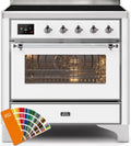 36 Induction Range with Electric Oven W120157
