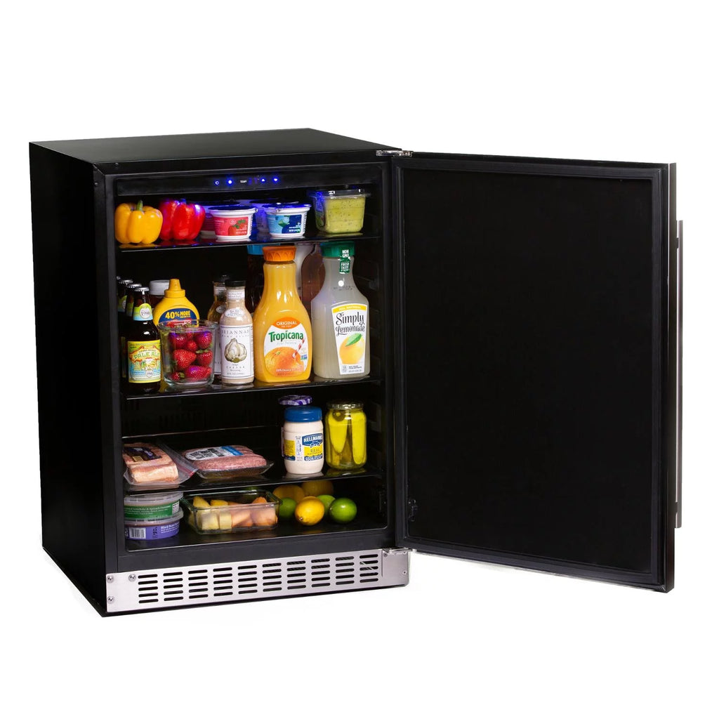 24-Inch 5.6 Cu. Ft. Compact Refrigerator Stainless Steel M6103