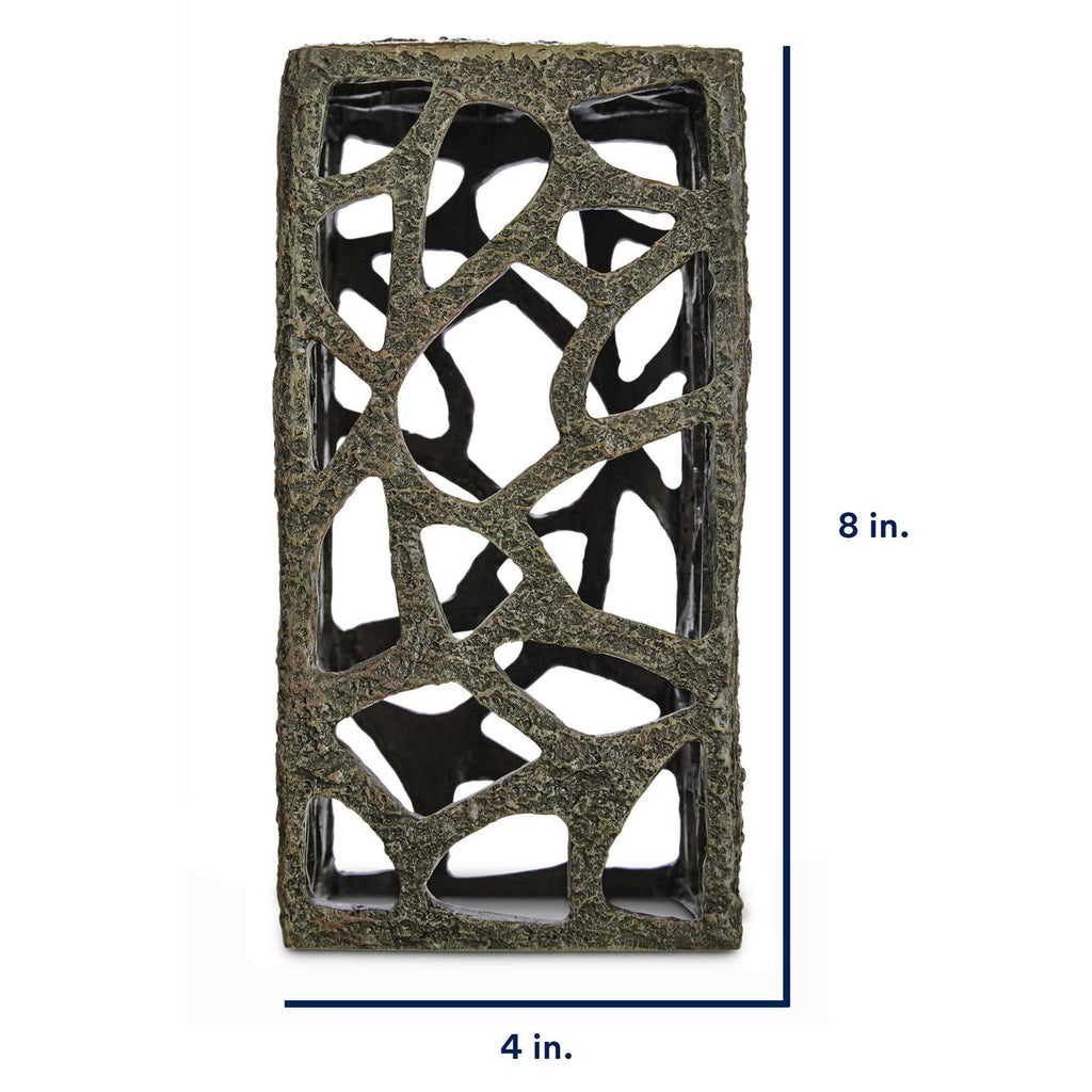 Resin Rustic Tower Aquatic Decor V985428