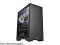 Black Mid-Tower Chassis T546