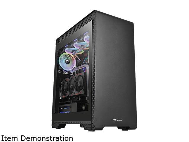 Black Mid-Tower Chassis T546