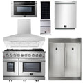 48 Gas Range, Range Hood, 60 Refrigerator, Dishwasher, Microwave Drawer, Wine Cooler Z277195