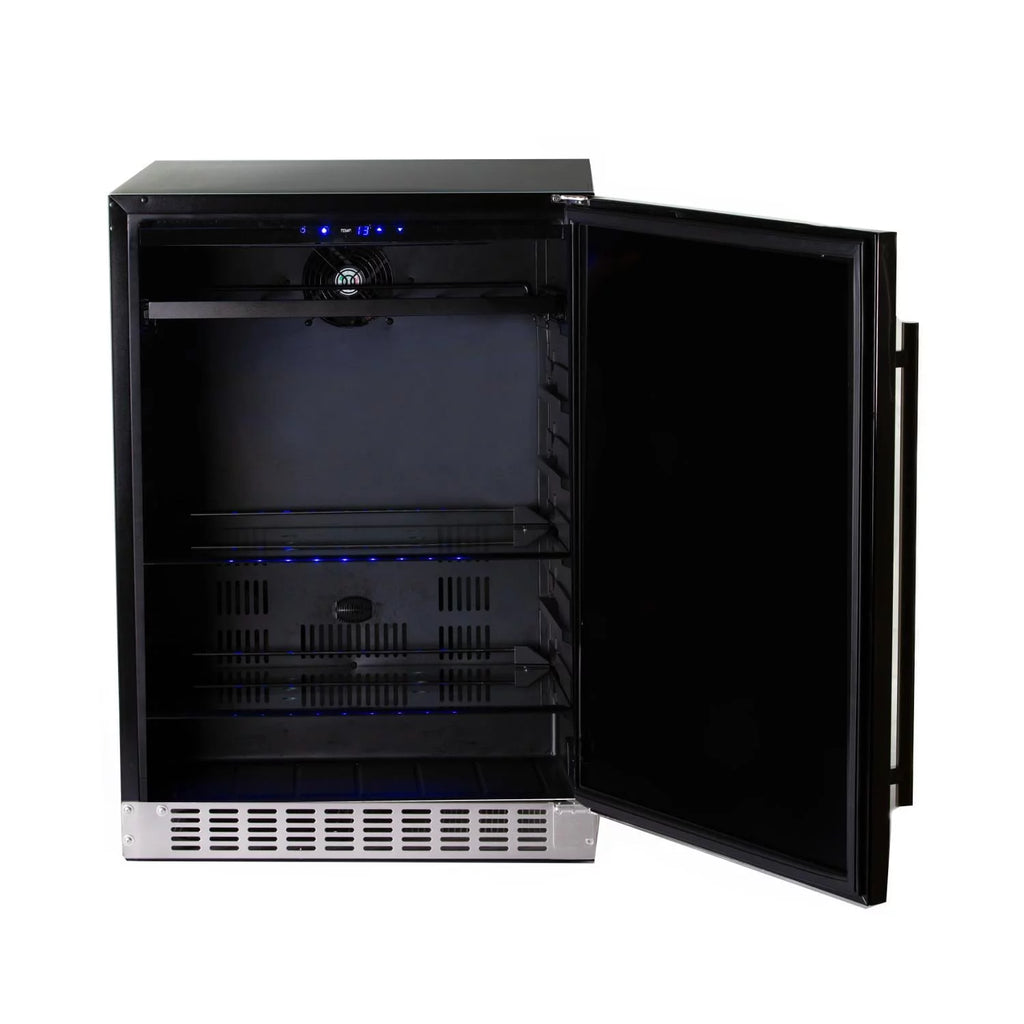 24-Inch 5.6 Cu. Ft. Compact Refrigerator Stainless Steel M6103