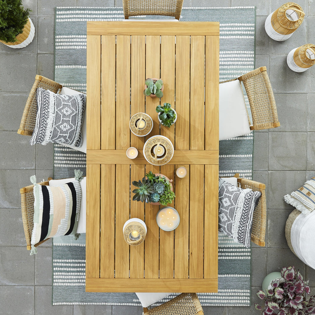 Teak Outdoor Dining Table L936757