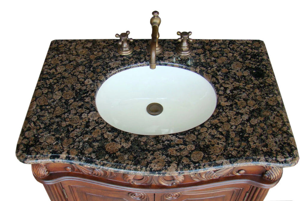 32" Brown Bathroom Vanity M11914