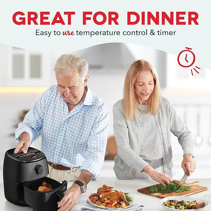 Electric Air Fryer Oven 2.6 Qt. Black G796901