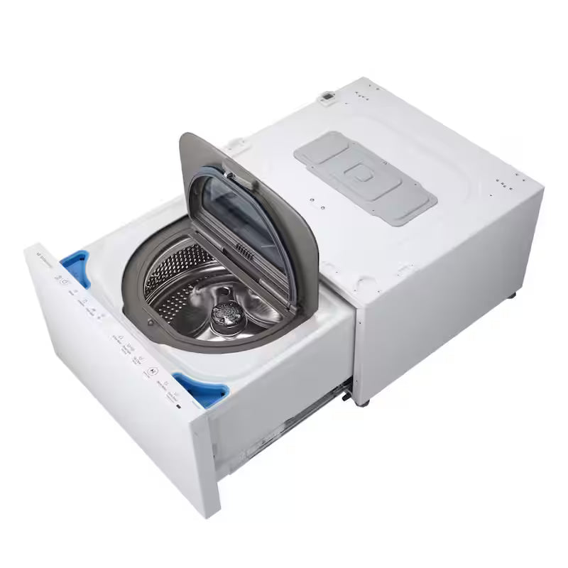24 in. W 0.7 cu. ft. Laundry Pedestal Washer in White O515