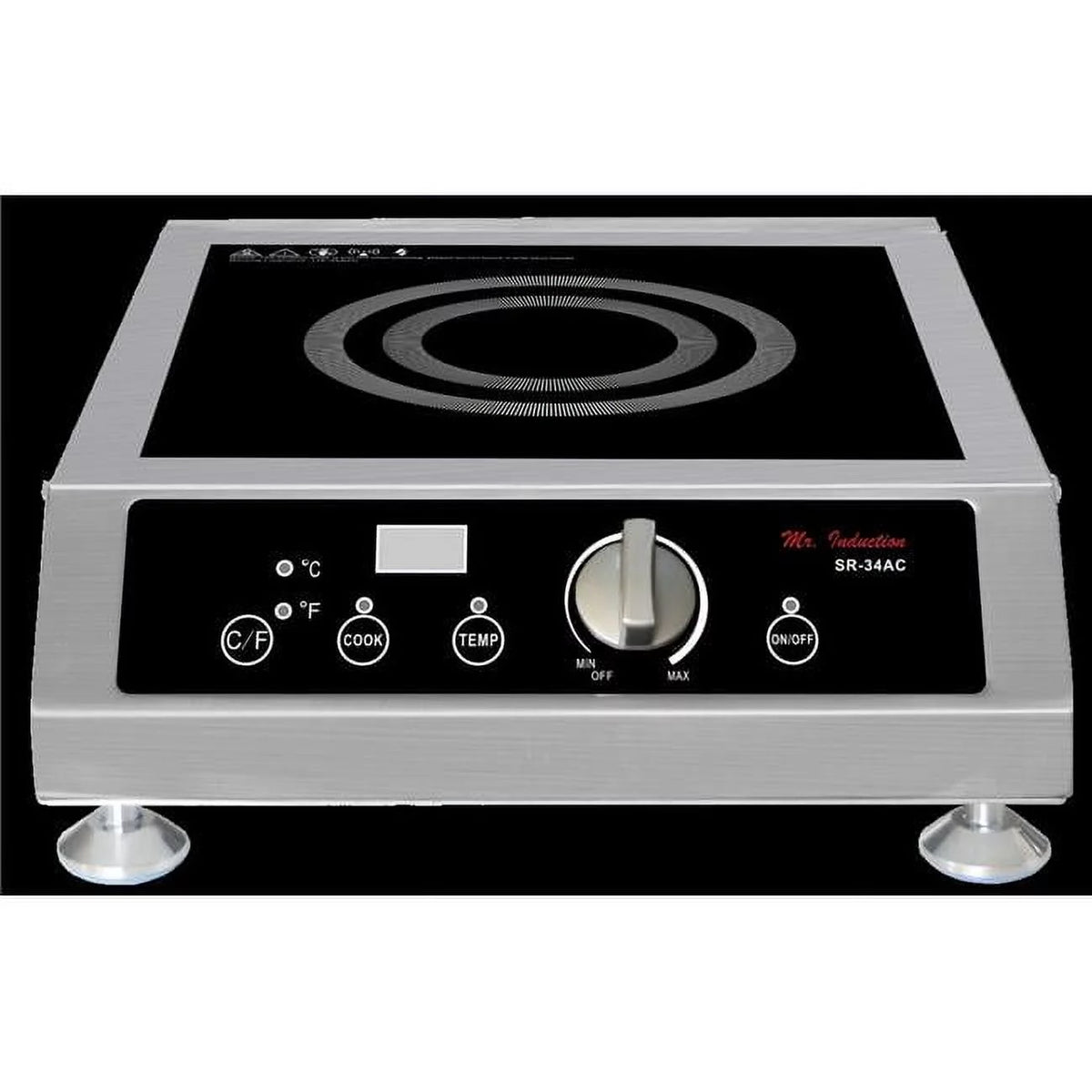 3400 watt Commercial Induction Cooktop B24567
