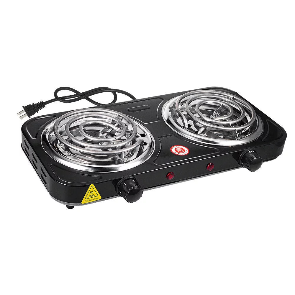 Double-burner Electric Hot Plate A7749
