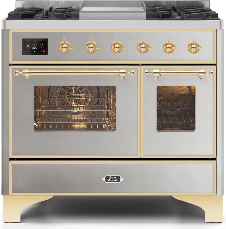 40 Dual Fuel Propane Gas Range Stainless Steel L389