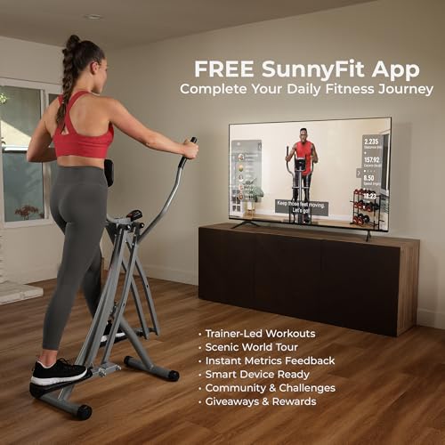 Foldable Elliptical Machine with 30-Inch Stride S99333