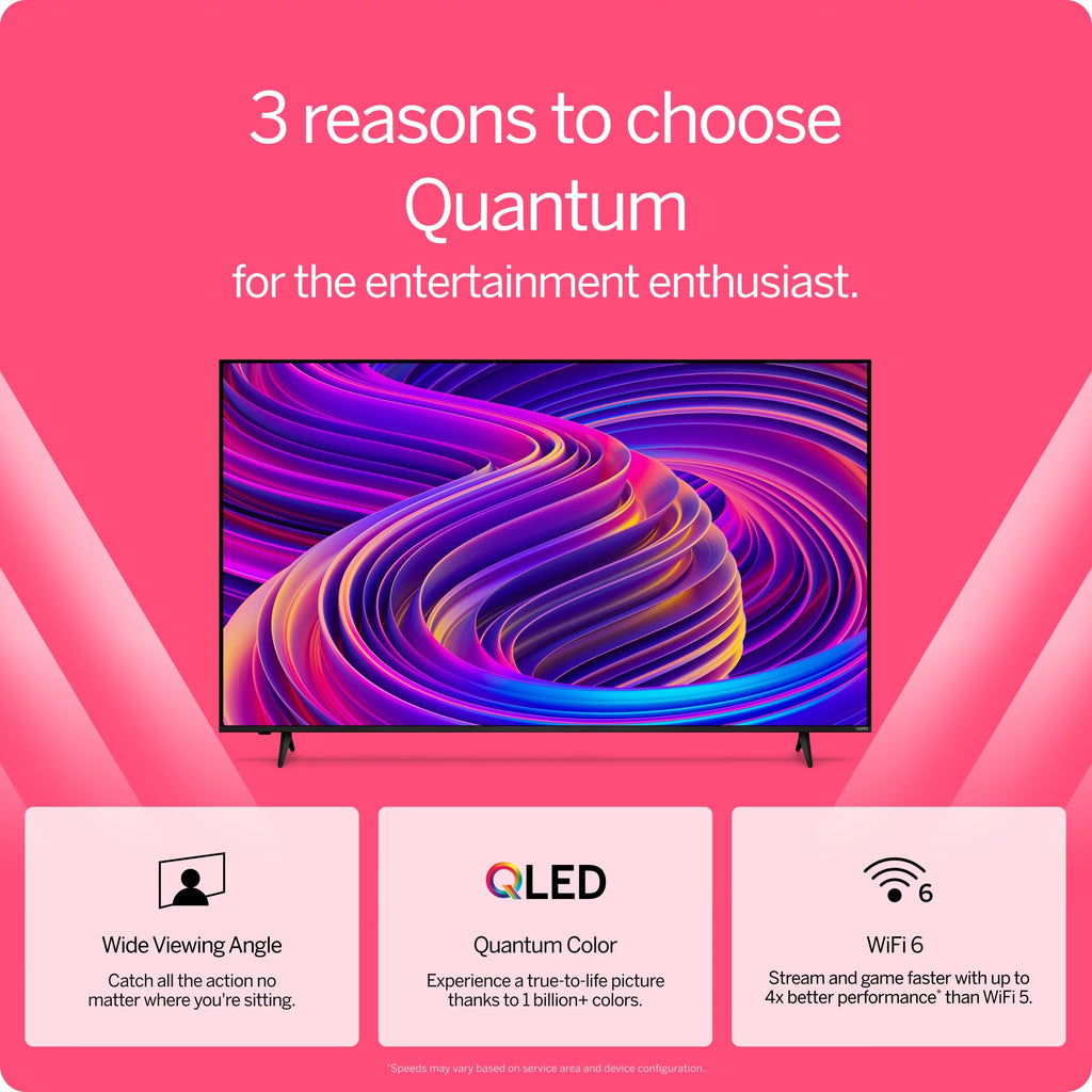 65 Class Quantum 4K QLED HDR Smart TV U68776