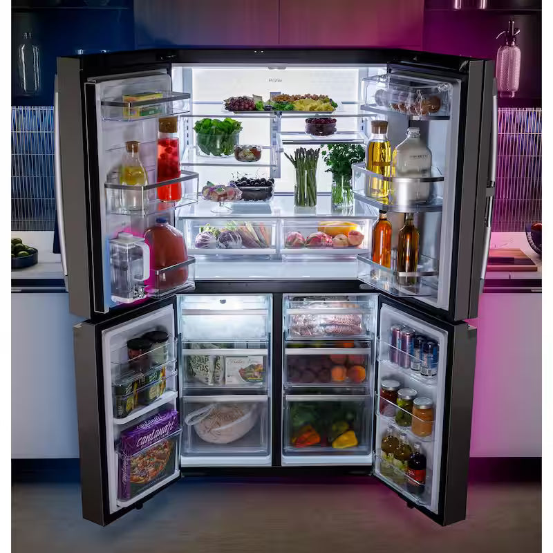 28 cu. ft Quad Door Bottom Freezer Refrigerator Stainless N21965