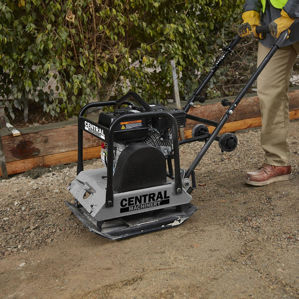 7 HP Plate Compactor with Wheel Kit T3055