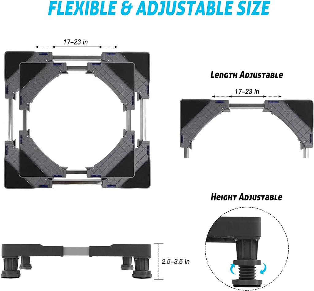Mini Fridge Stand Washer Dryer Base Appliance Pedestal Q90630