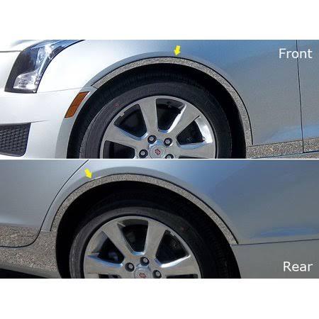 Stainless Steel Wheel Well Trim 4pc I6091