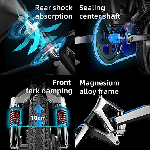Folding Electric Bike 400W 48V 12.8AH N297484