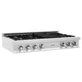 48 in. Gas Rangetop with 7 Brass Burners X390