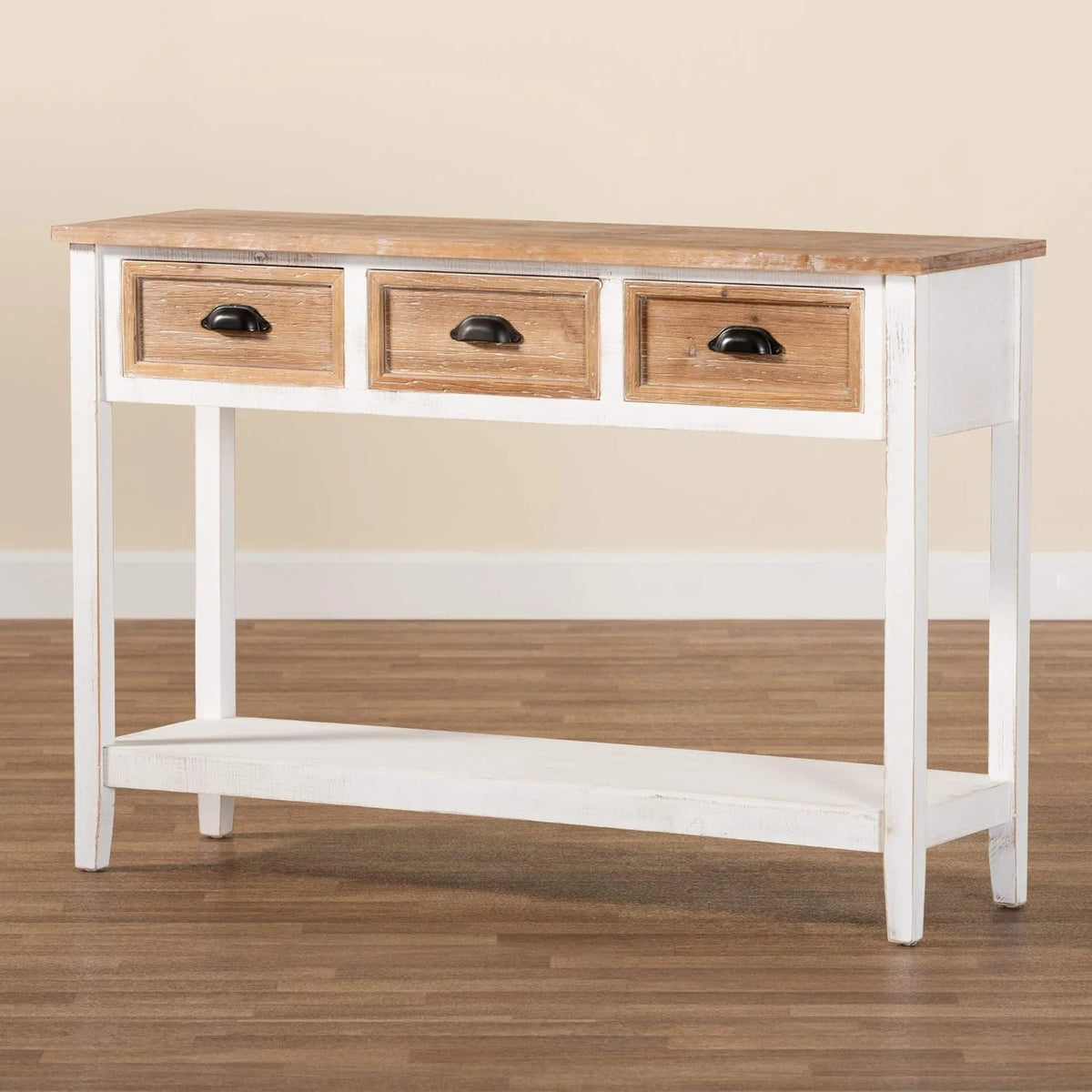 White Oak Console Tables O402767