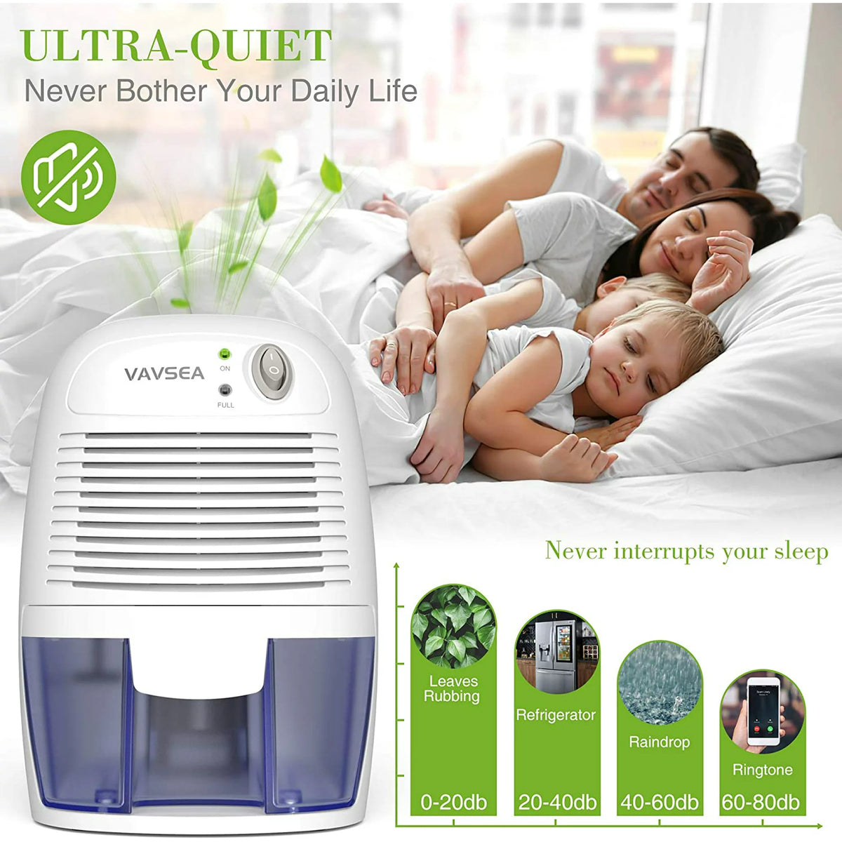 Electric Dehumidifier with Auto Shut off G286